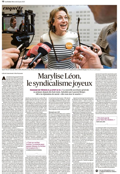 Marylise Léon Les Echos