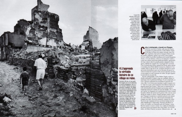 Géo Magazine Mémoire Guerre Civile espagnole