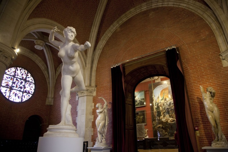 Illustration: le musée des Augustins à Toulouse, situé dans l ancien couvent des Augustins abandonné à la révolution française. Ce musée abrite d importantes collections de peintures et de sculptures