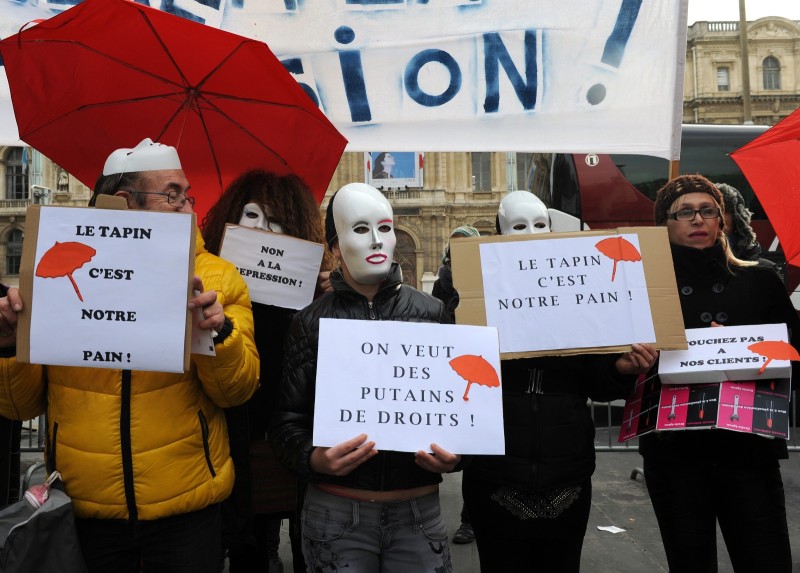 prostituée manifestation