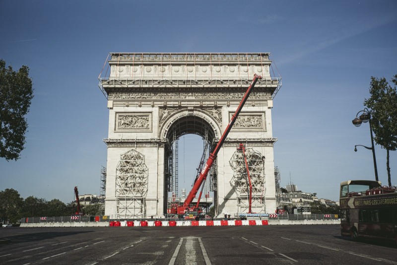 Pourquoi L'arc De Triomphe Est Il Emballé Photographies sur le thème Art - Divergence images
