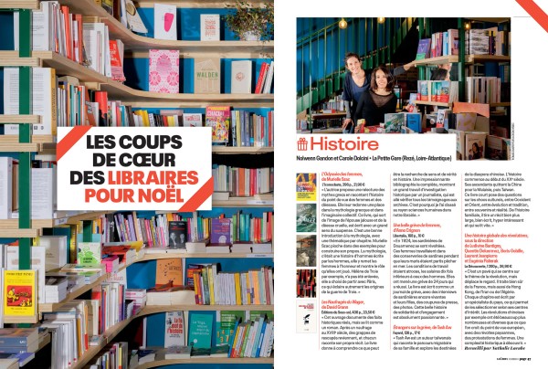 Portrait de libraires pour L Hebdo