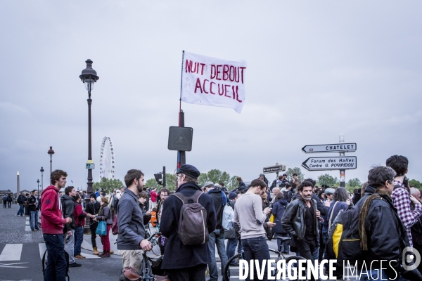 Nuit Debout a l Assemble Nationale