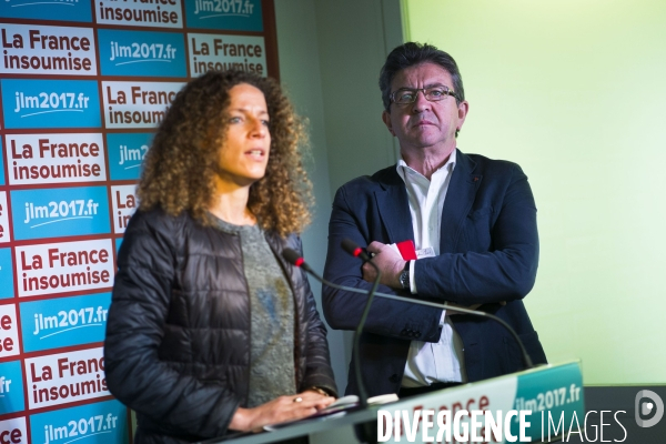 Conférence de presse de Jean Luc Mélenchon