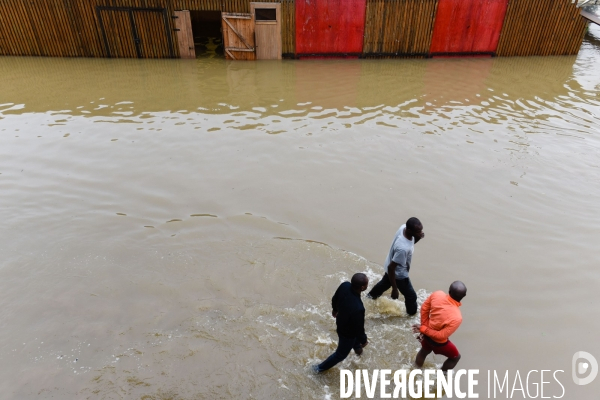 Inondations sur la Seine