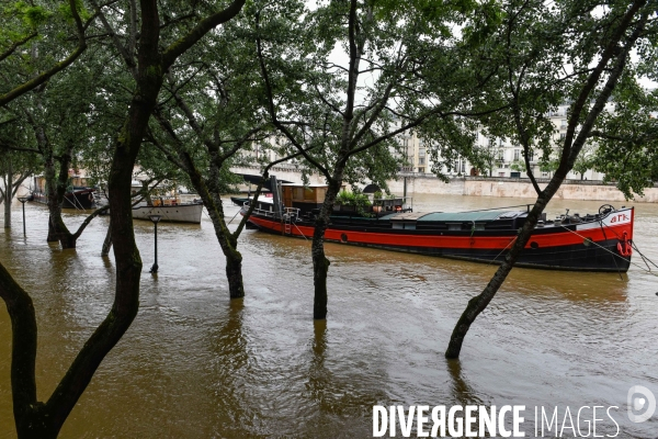 Inondations sur la Seine