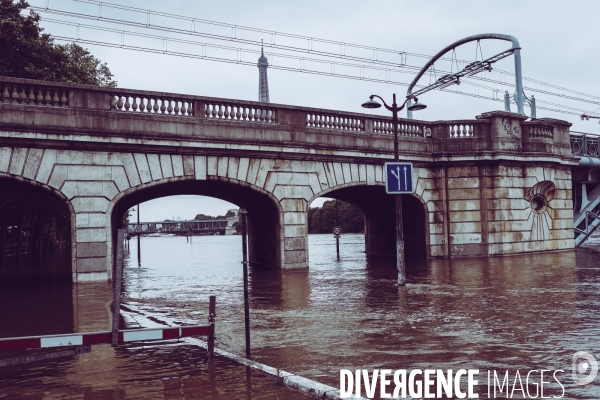 Crue de la Seine a Paris