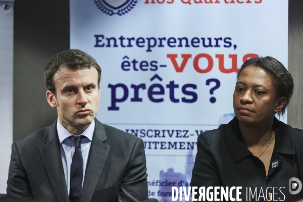 Macron Entrepreneurs quartiers
