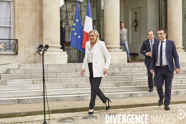 Elysee Brexit Marine Le Pen