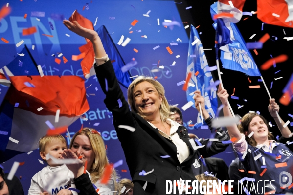 Meeting Marine Le Pen a Metz