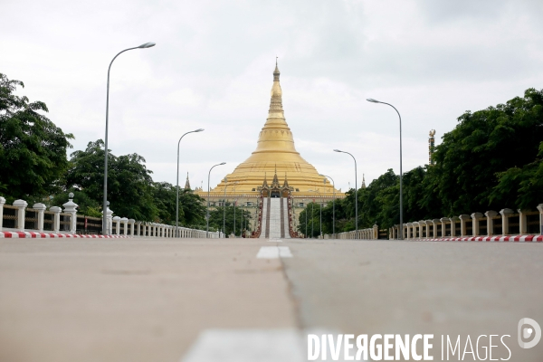 Naypyidaw ( Birmanie ) ville fantôme ou presque