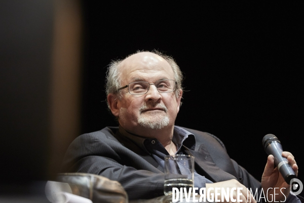 Salman Rushdie   Wajdi Mouawad au Théâtre de la Colline