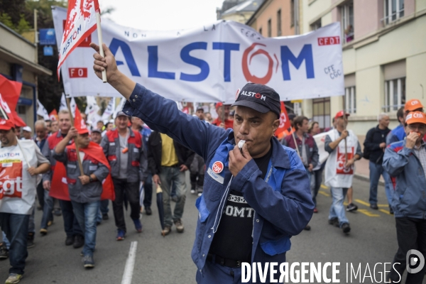 Alstom, Belfort, manifestation