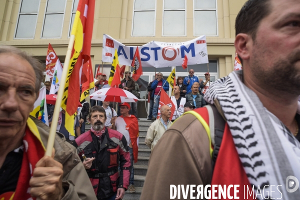 Alstom, Belfort, manifestation
