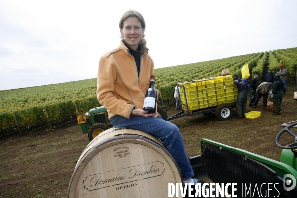 Véronique Drouhin, vigneronne en Oregon