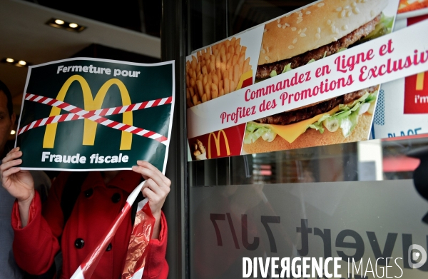 Blocages de restaurants McDonald s pour demander de meilleurs salaires