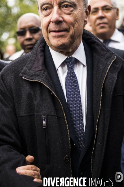 Alain Juppé à Argenteuil.