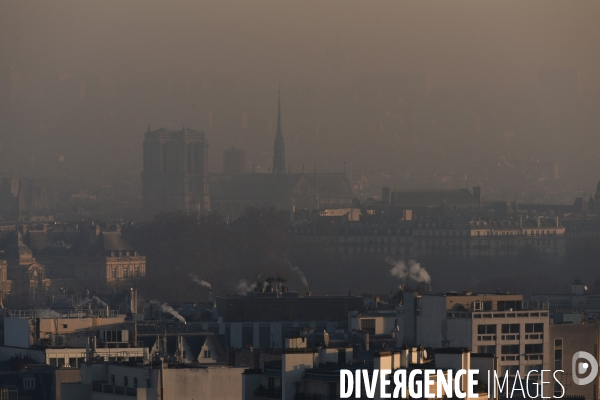 Indice de pollution de l air maximum en Ile-de-France.