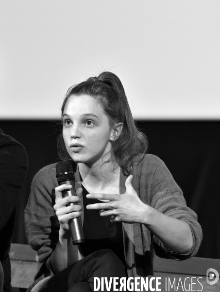 Film ORPHELINE d Arnaud des Pallières, avec Nicolas Duvauchelle et Solène Rigot, au festival du film de Sarlat 2016.