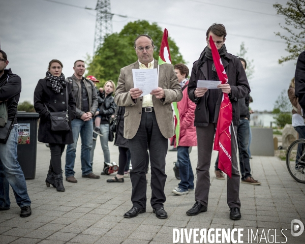 Reunion publique du Front de Gauche a Mericourt