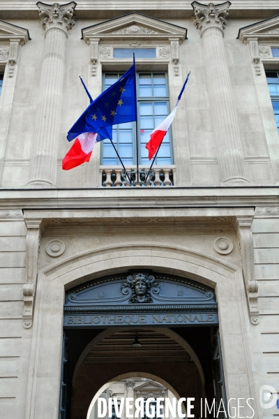 Réouverture apres renovation du berceau historique de la Bibliotheque Nationale de France rue Richelieu