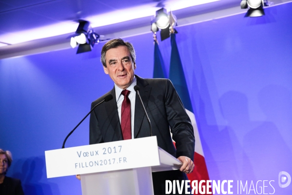 Francois fillon: voeux a la presse 2017