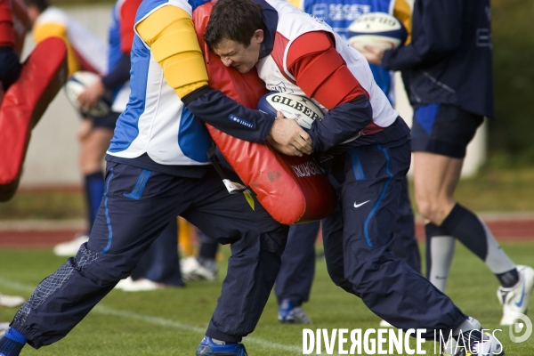 Entraînement Equipe de France de rugby