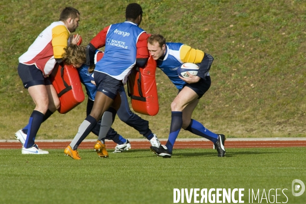 Entraînement Equipe de France de rugby