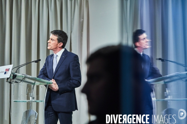 Meeting Manuel Valls primaire PS 21 janvier 2017