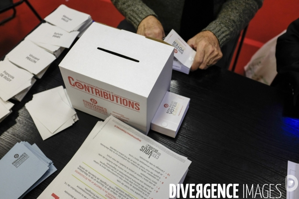 Vote 1er tour Primaire de gauche à Marseille
