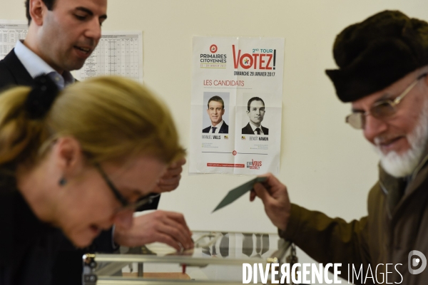 Vote de Benoît Hamon pour le 2nd tour des Primaires citoyennes