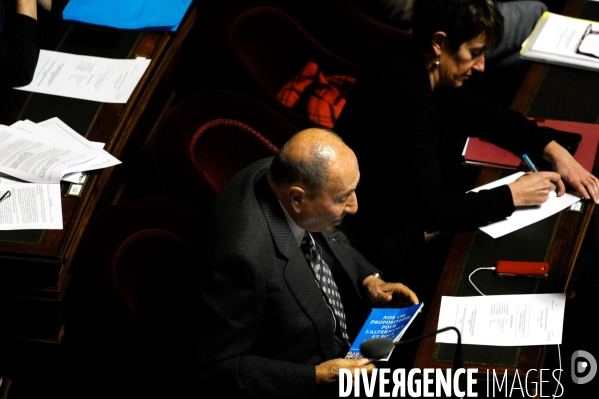 Serge Dassault au Sénat