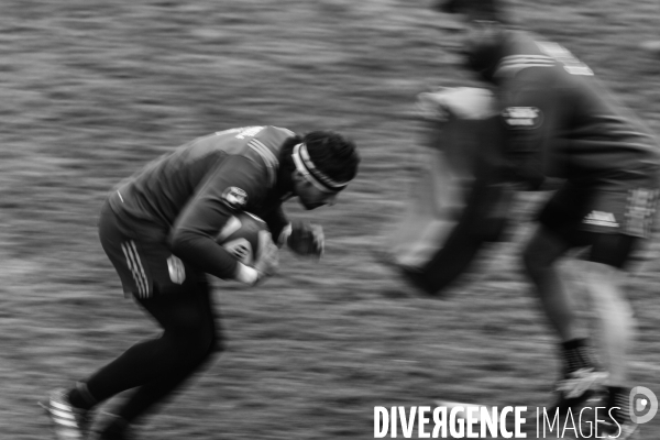 Rugby. Le XV de France à l entraînement