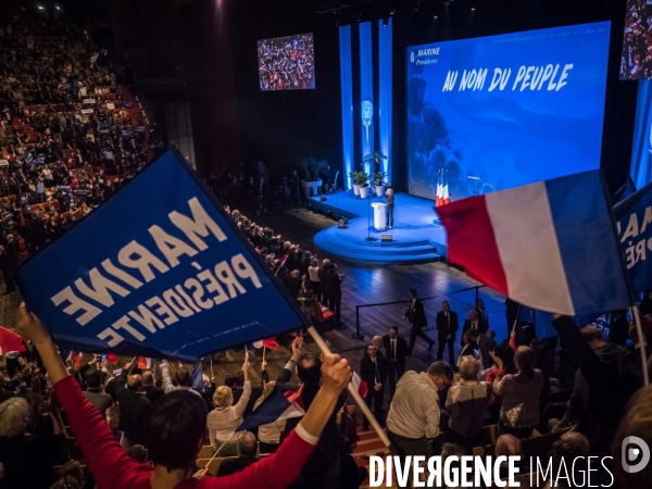 Les assises présidentielles du Front National a Lyon