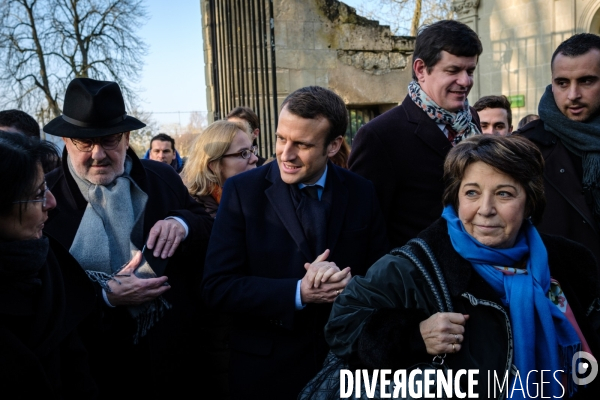 Emmanuel Macron, ferme de la Bourdaisière