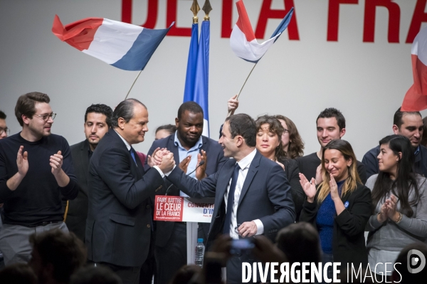 Convention nationale d investiture de Benoit Hamon, candidat de la gauche  et du PS à la présidentielle 2017