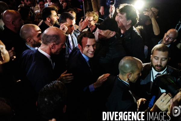 Meeting de Macron, Toulon