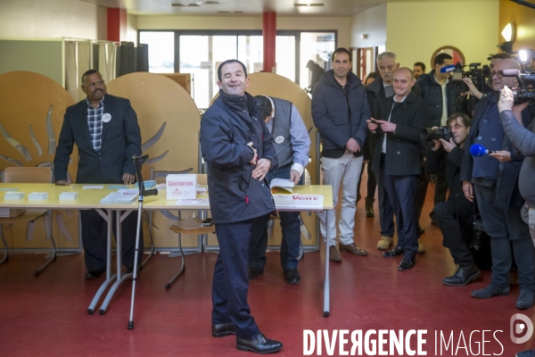 Benoît Hamon : premier tour de la primaire de la gauche