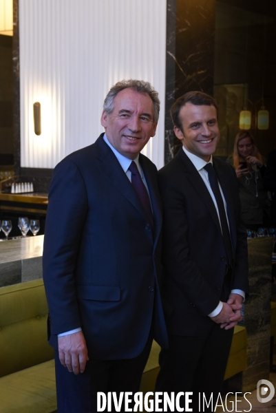 François Bayrou soutien Emmanuel Macron pour l élection présidentielle