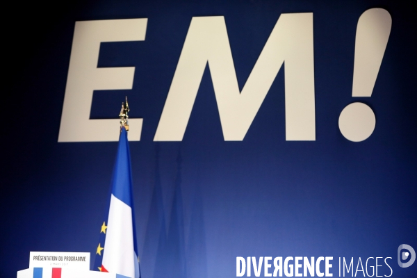Présentation du programme présidentiel d Emmanuel Macron