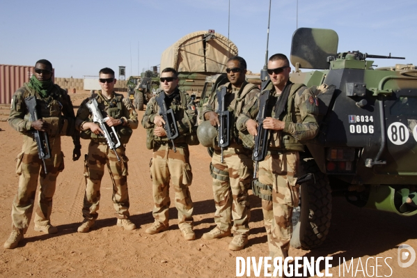 BARKHANE au Niger : Recherche des groupes armés terroristes avec les FAN.
