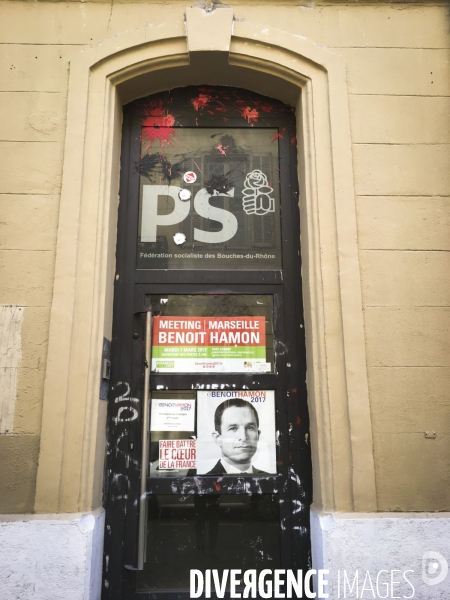 Façade de la Fédération PS à Marseille