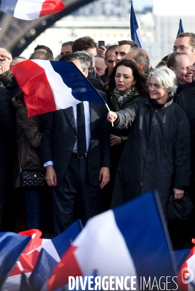 Rassemblement de soutien à François Fillon