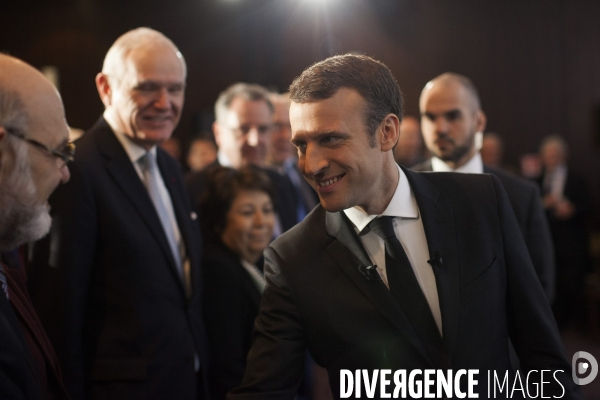 Emmanuel Macron présente sa politique de défense à l Hôtel des arts et Métiers de Paris