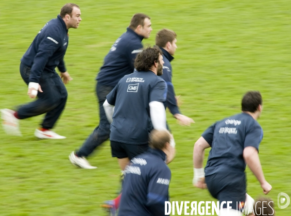 Entraînement de l équipe de France de rugby