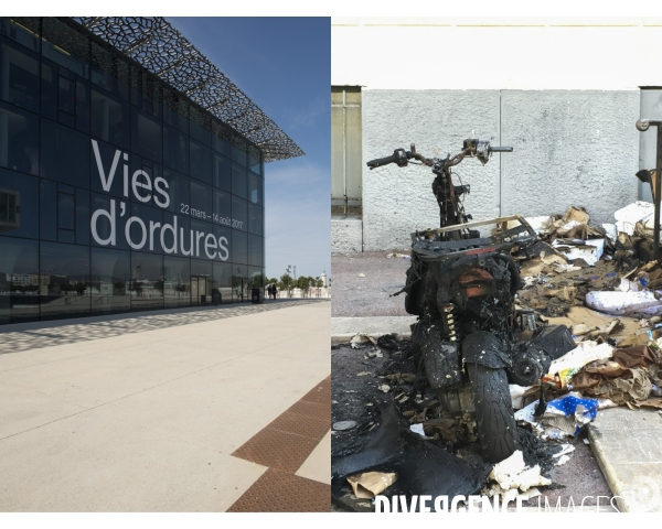 Expositions  Vies d ordures  au MUCEM et  Ville d ordures  dans les rues de Marseille!