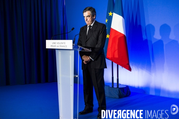 CP2017 : Conférence de presse de François Fillon