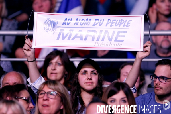 Meeting de Marine Le Pen