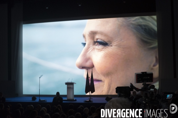 Meeting Marine Le Pen à Marseille