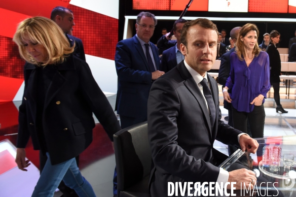 Emmanuel Macron à l Emission politique